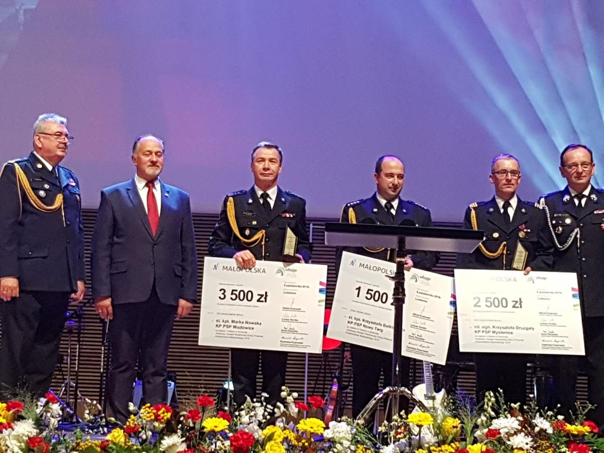 Mł. ogn. Krzysztof Druzgała drugi wśród najlepszych strażaków Państwowej Straży Pożarnej