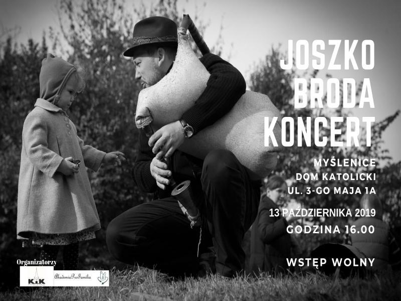 Joszko Broda w Myślenicach -  koncert