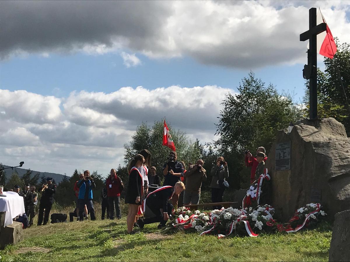Małopolski Zlot Szlakami Walk Partyzanckich-Sucha Polana 2019