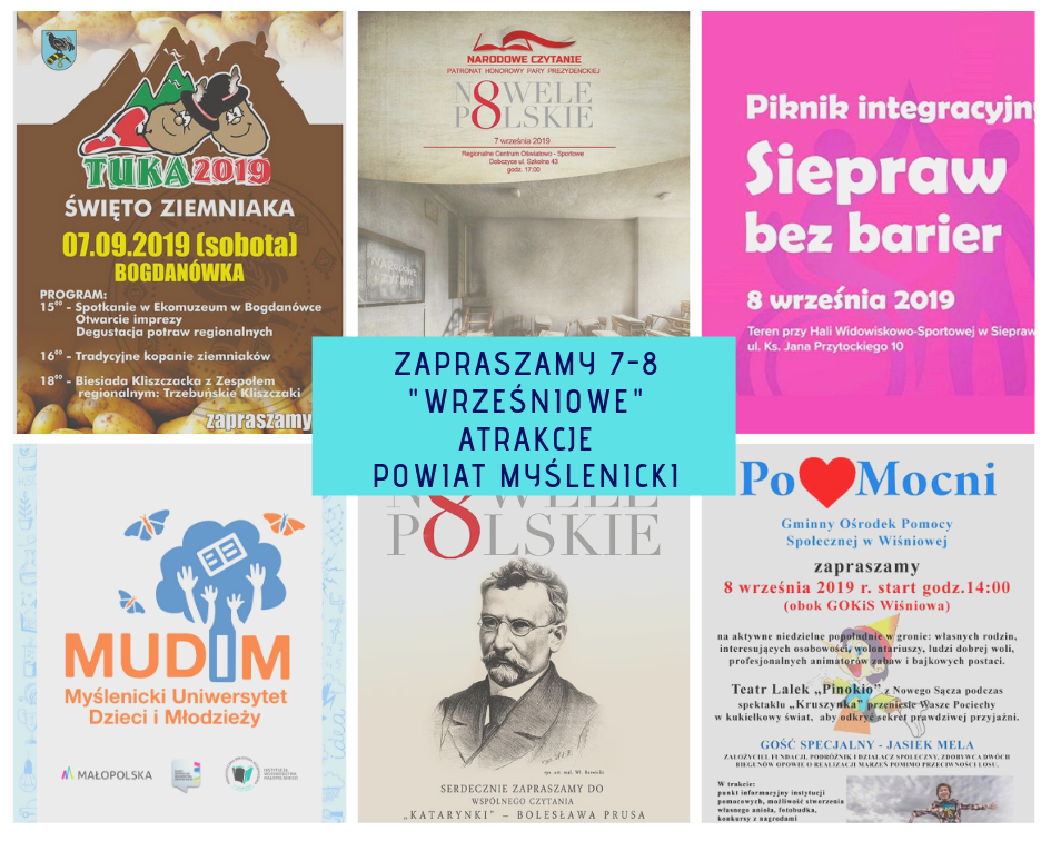 Co ciekawego w powiecie myślenickim?