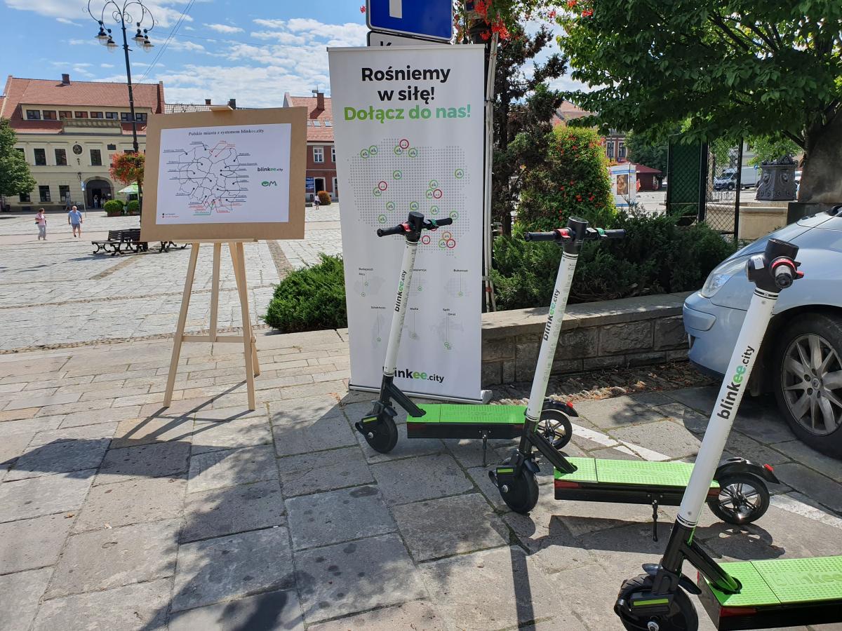 Skuterem i hulajnogą elektryczną po Myślenicach? Czemu nie