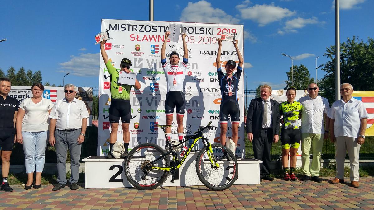 Brawa dla Staszka Nowaka z gminy Siepraw nowy Mistrz Polski MTB Eliminator