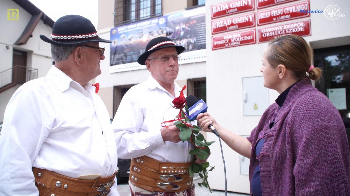 Wręczenie nagród w gminie Lubień dla  osób promujących kulturę