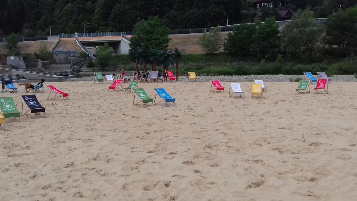 Palmy, plaża i relaks...w Myślenicach!