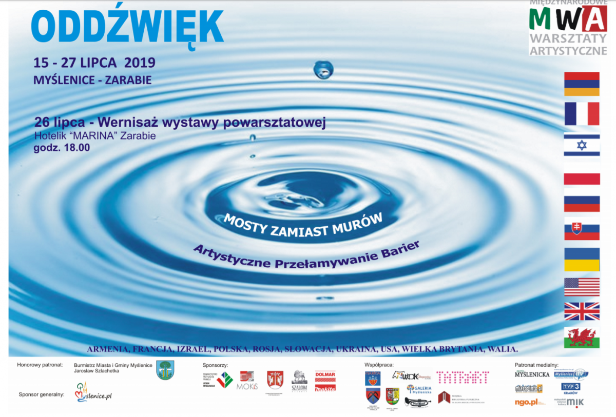 XXII MWA Myślenice „Most Zamiast Murów - Artystyczne Przełamywanie Barier”