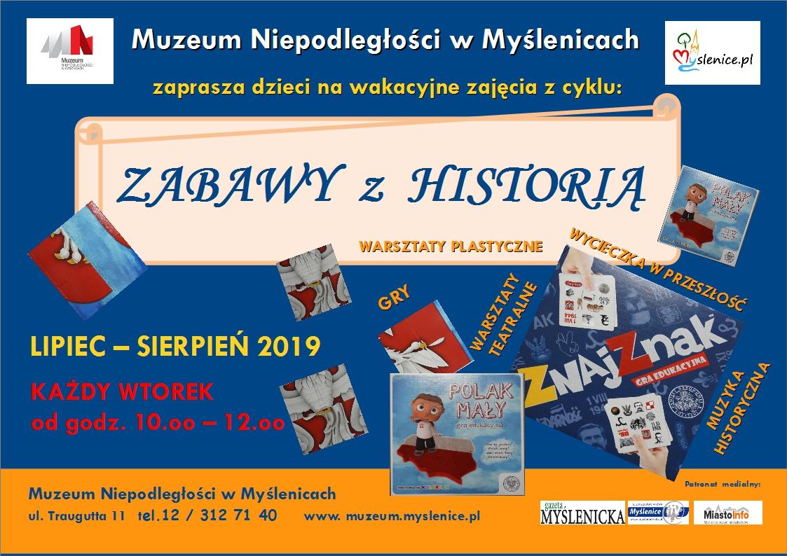 Pomysł na wakacje! Oferta Muzeum Niepodległości w Myślenicach