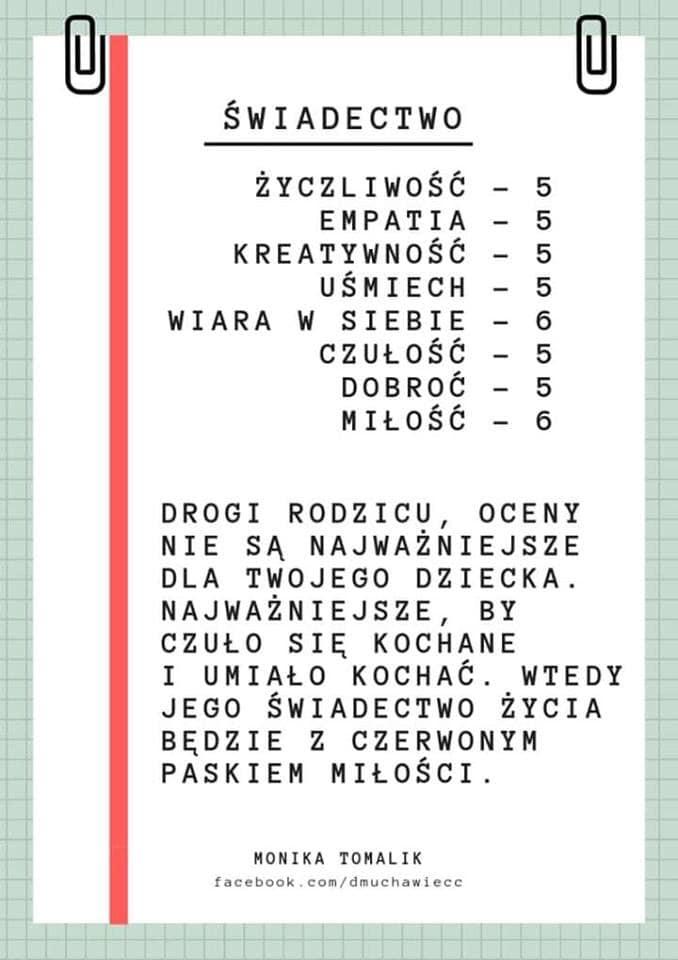 Kolejny rok szkolny za nami - czas na świadectwa i wakacje...