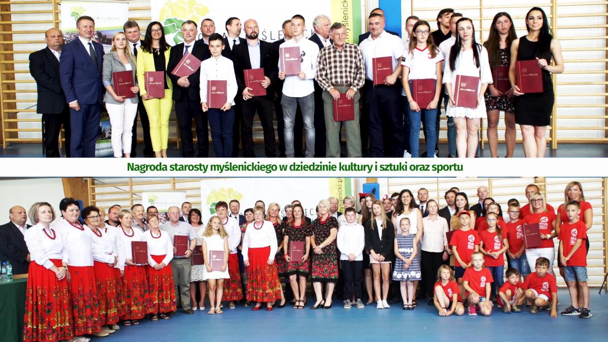 Starostwo Powiatowe rozdało nagrody w dziedzinie kultury i sztuki oraz sportu
