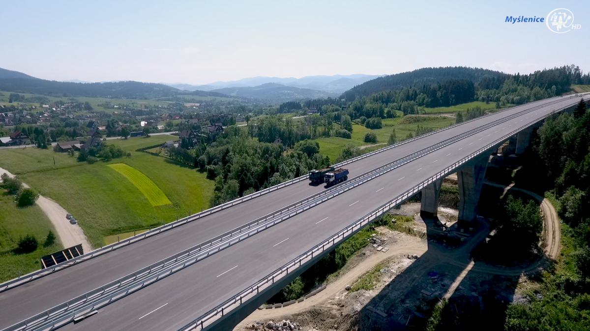 Dwa odcinki nowej zakopianki gotowe jeszcze w tym roku. Na tunel poczekamy