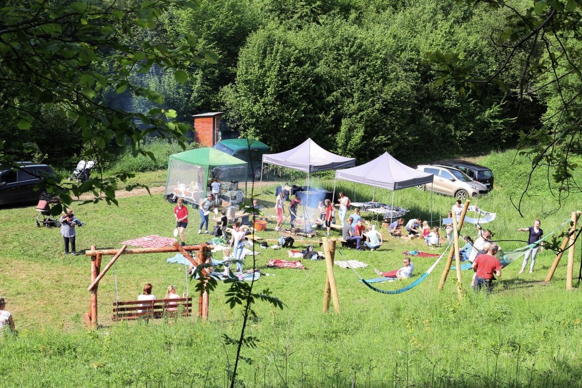 Piknik ekologiczny w Przystanku Natura - Poręba