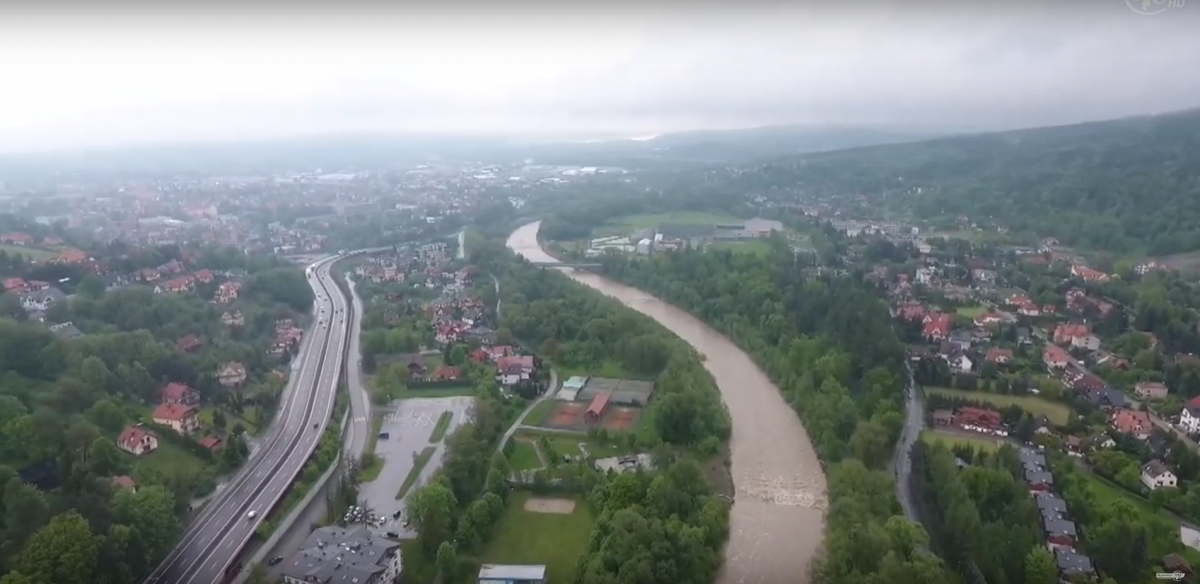 Stabilna sytuacja na rzekach powiatu myślenickiego