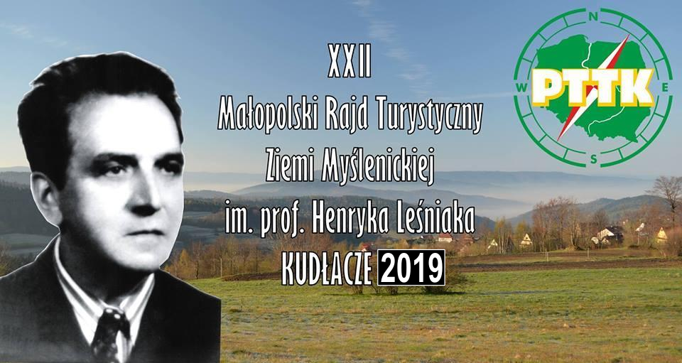 Zapraszamy na XXII Małopolski Rajd Turystyczny Ziemi Myślenickiej im. prof. Henryka Leśniaka