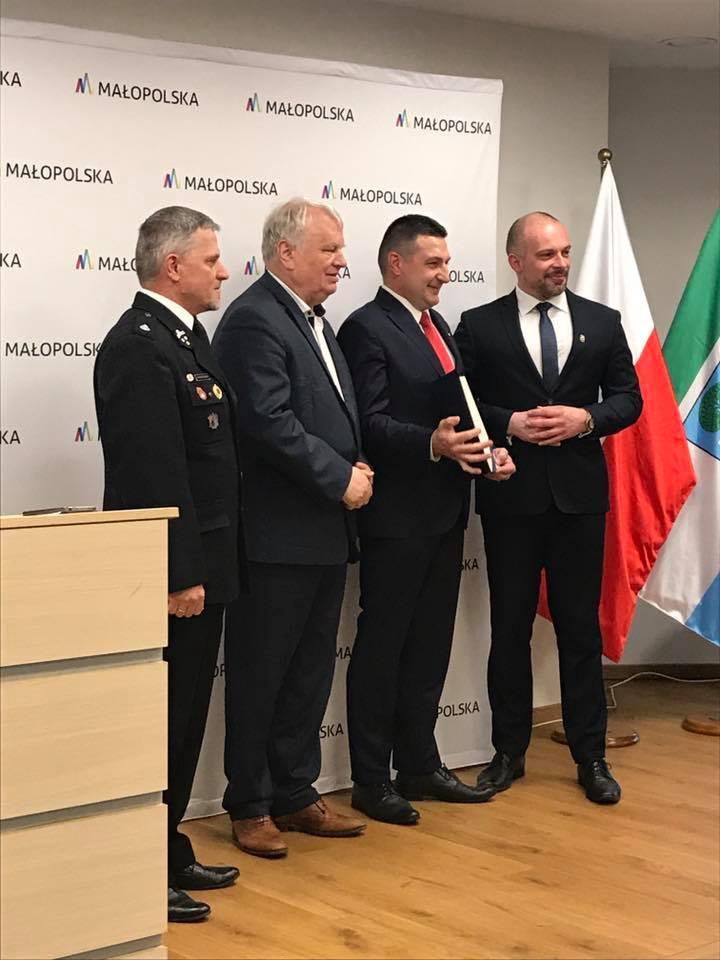 Z województwa  popłynęły pieniądze dla jednostek OSP, również tych z powiatu myślenickiego