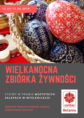Wielkanocna Zbiórka Żywności w Myślenicach