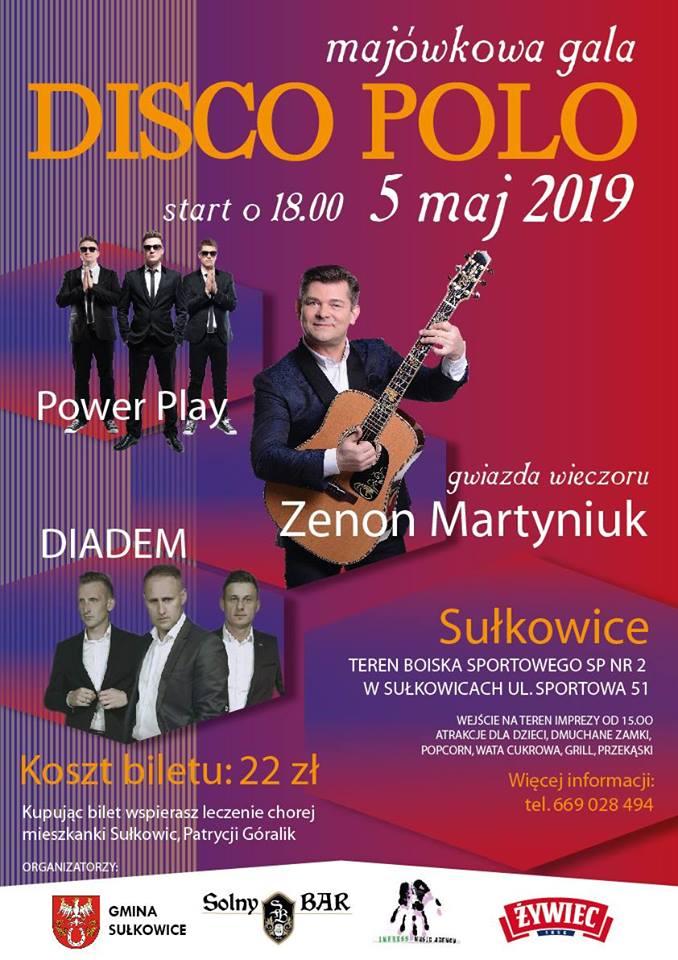 Majówkowa gala Disco Polo w Sułkowicach 05.05.2019
