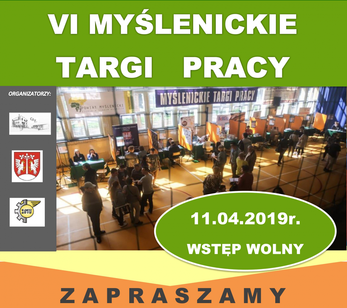 Zapraszamy na Myślenickie Targi Pracy