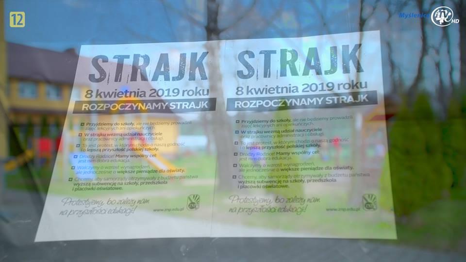 Strajk nauczycieli w gminie Myślenice. Czynne świetlice i stołówki szkolne