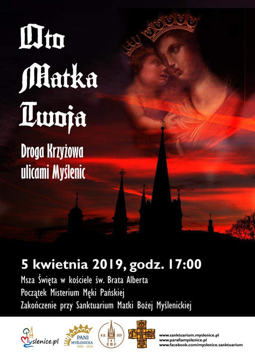 XXII Droga Krzyżowa ulicami miasta Myślenice