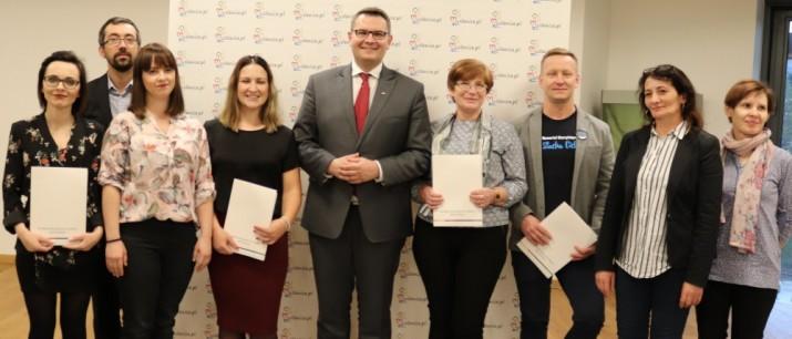 Inicjatywa Lokalna UMiG Myślenice - podpisanie umów