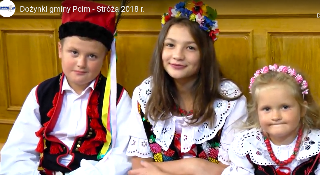 Dożynki gminy Pcim - Stróża 2018 r.