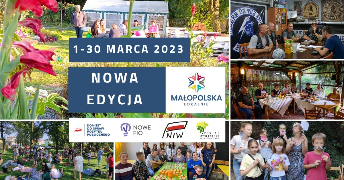 Rusza kolejna edycja konkursu grantowego Małopolska Lokalnie. Nie zwlekaj, dowiedz się więcej na ten temat