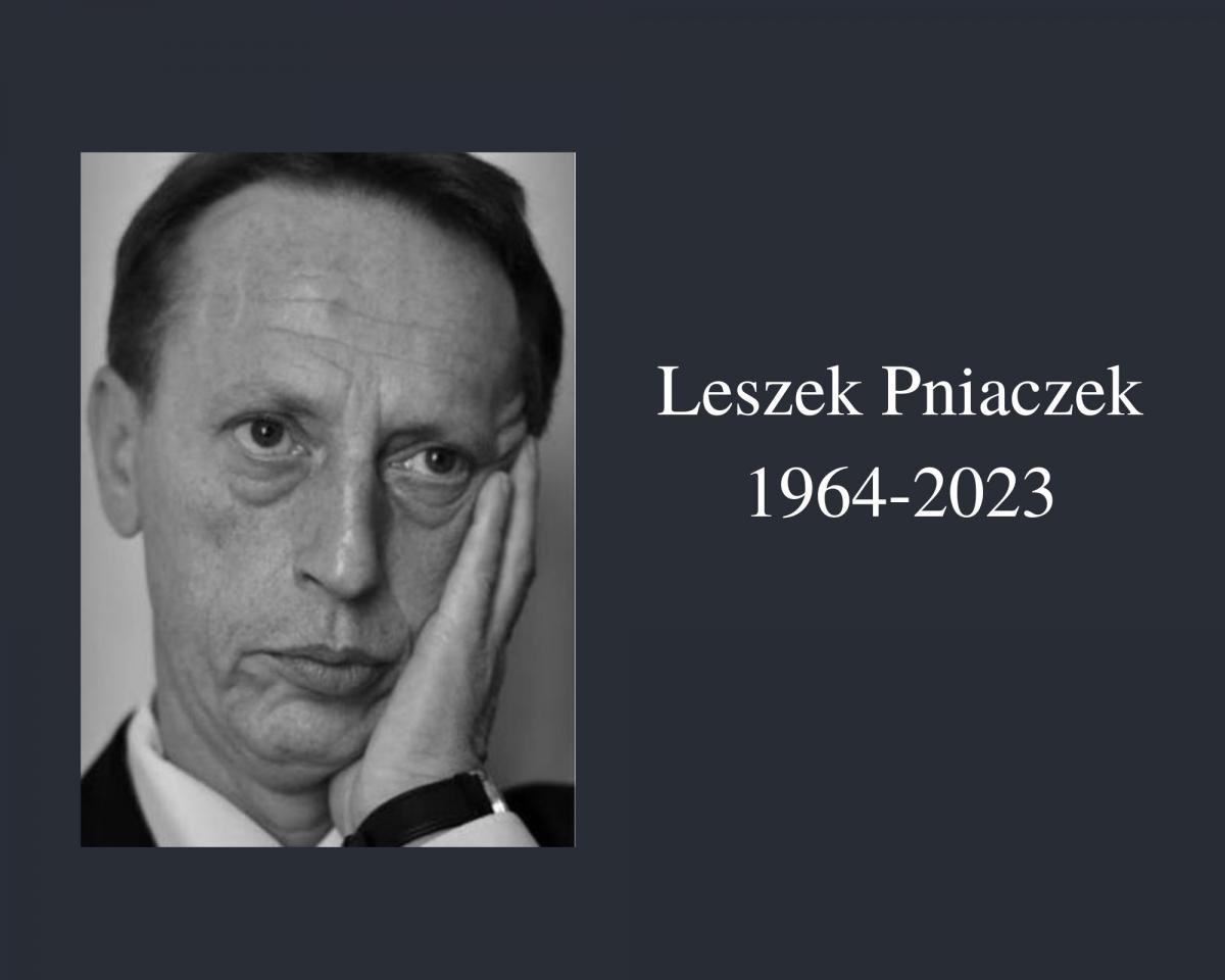 Zmarł Leszek Pniaczek- myśleniczanin, aktor teatralny i filmowy