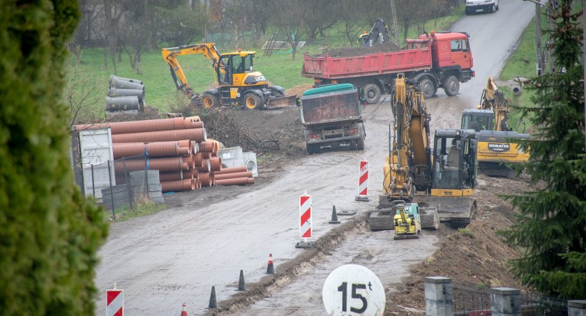 Jawornik. Utrudnienia związane z modernizacją tzw. drogi północnej 