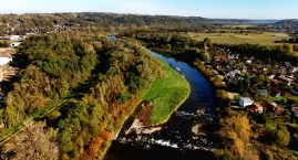 Rusza budowa kładki rowerowej nad Rabą w Myślenicach 