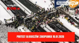Głogoczów: protest na zakopiance przeciwko S7. Prote&hellip;