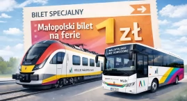 Małopolski bilet na ferie – bilet za złotówkę ! Ofer&hellip;