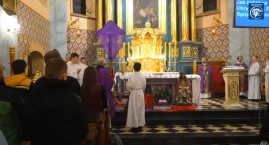 Myślenice. Ekstremalna Droga Krzyżowa. Msza święta- &hellip;