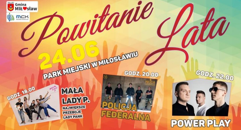 Koncertowe Powitanie Lata w Miłosławiu! 