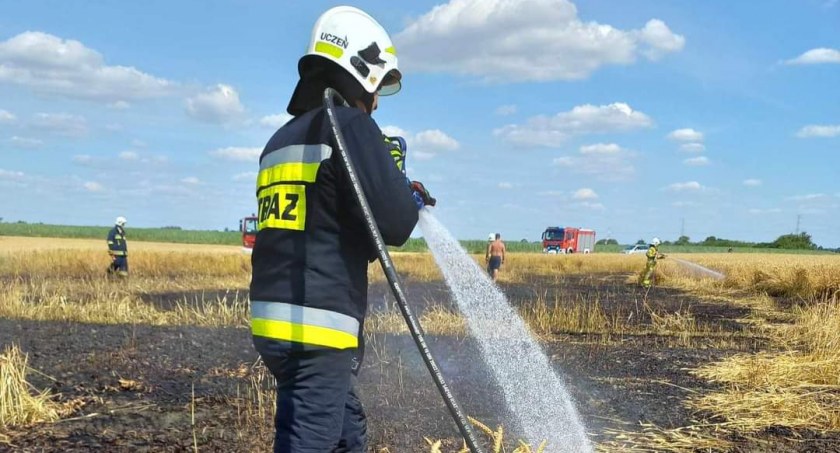 Uwaga! Kolejny pożar zboża w okolicy (zdjęcia) 