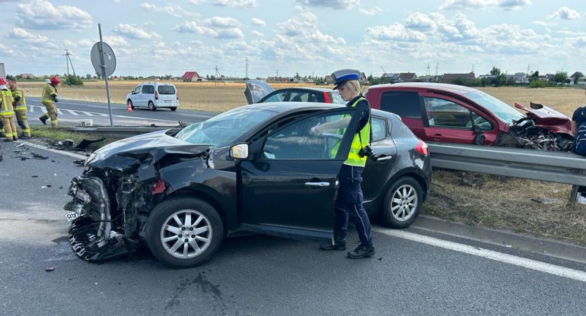 Kolejny karambol w Przyborkach koło Watisu! (Galeria) 