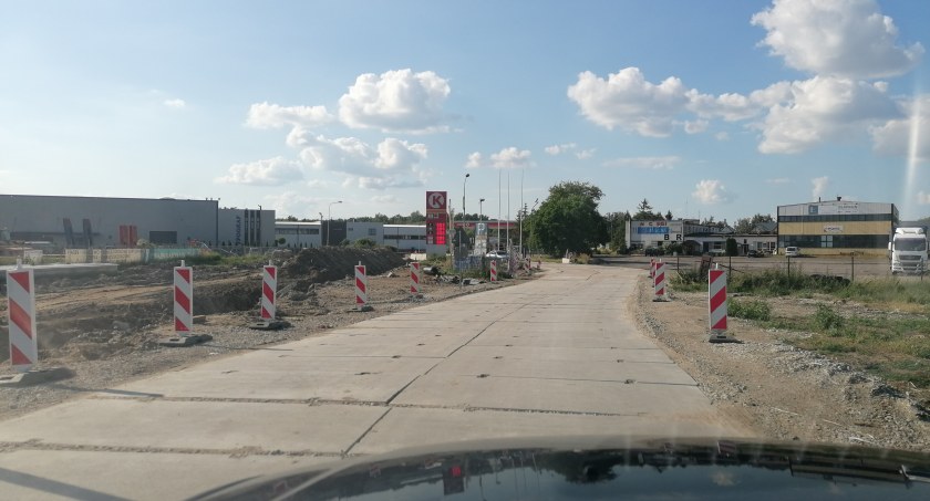 Od dziś zamknięta droga tymczasowa na ul. Działkowców (mapka)