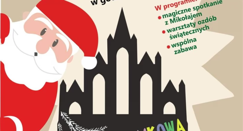Spotkanie z Mikołajem i warsztaty ozdób świątecznych! 