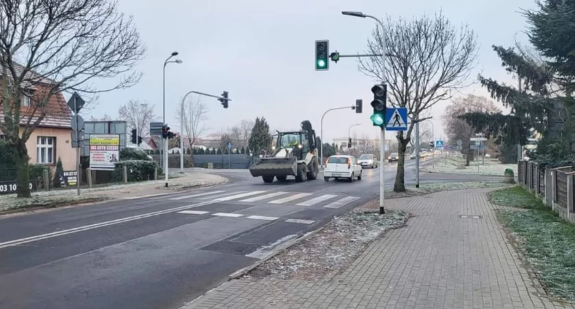 Przebudowa skrzyżowania na Lipówce