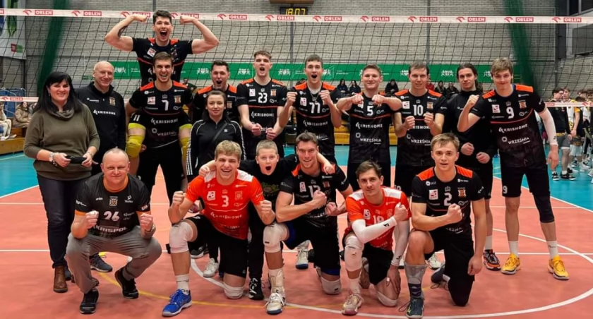Wrzesińscy siatkarze wygrali z młodzieżą Trefla Gdańsk 