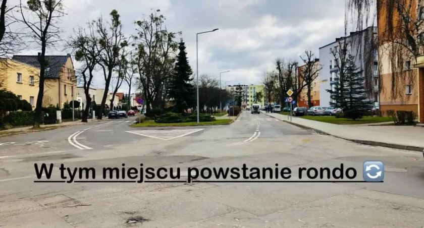 W planach kolejne duże rondo we Wrześni! (grafika) 