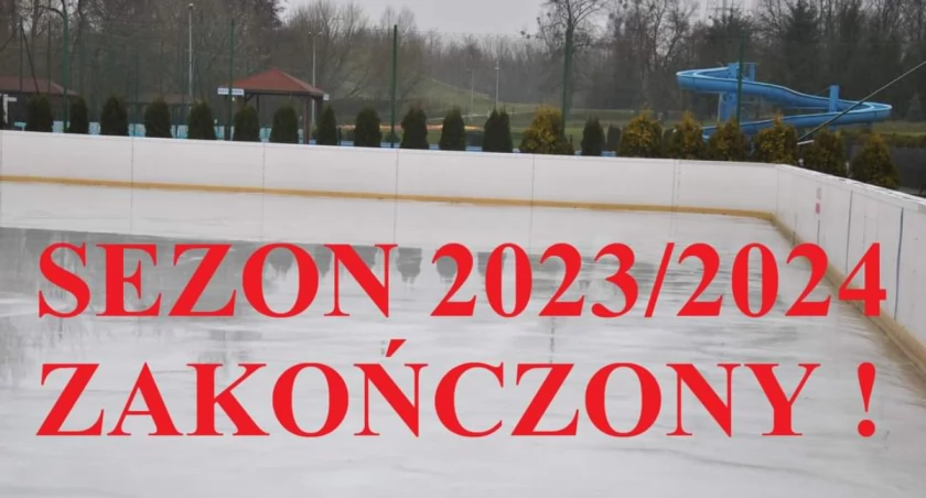 Koniec sezonu na lodowisku we Wrześni 