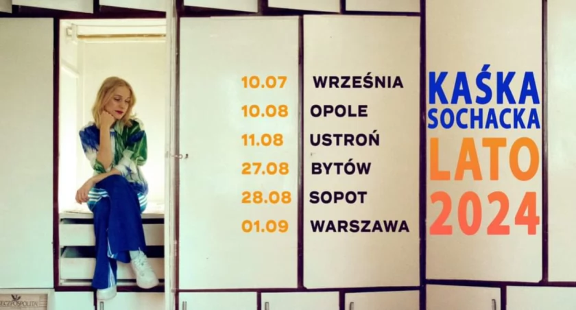 Kaśka Sochacka ponownie zawita do Wrześni! 