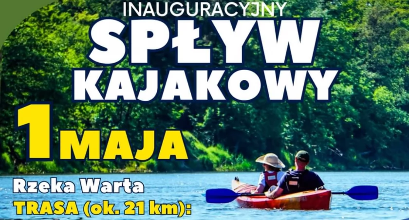 Majówka z wiosłem w ręku. Przed nami Spływ kajakowy 