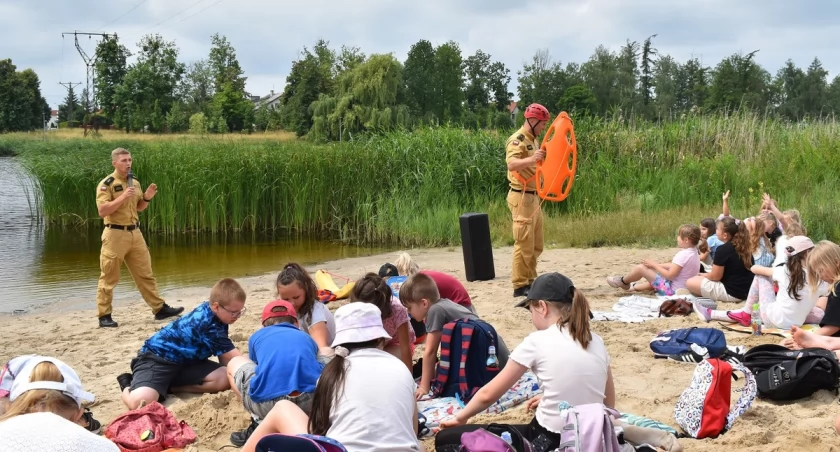 Wspólna akcja służb dla uczniów. Kręci mnie bezpieczeństwo nad wodą! (Galeria) 