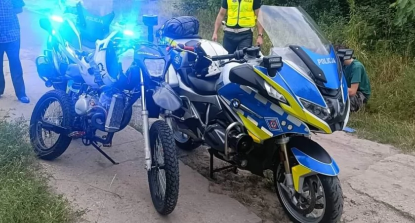 17-latek uciekał motocyklem własnej konstrukcji. Zebrał 85 punktów karnych! 