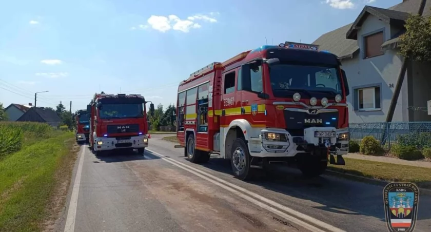Kolizja z udziałem dwóch osobówek i ciężarówki w gminie Pyzdry! 