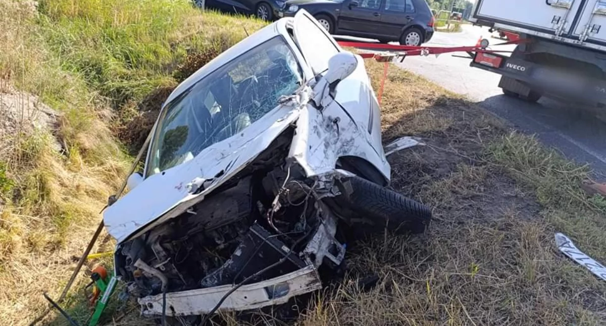 Uwaga kierowcy! Wypadek w Nekli. Krajowa 92 była zablokowana 