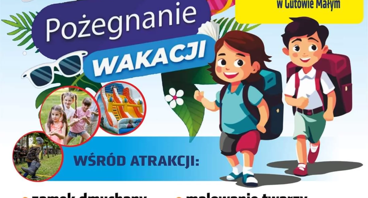 Piknik Rodzinny na pożegnanie wakacji w Gutowie Małym 