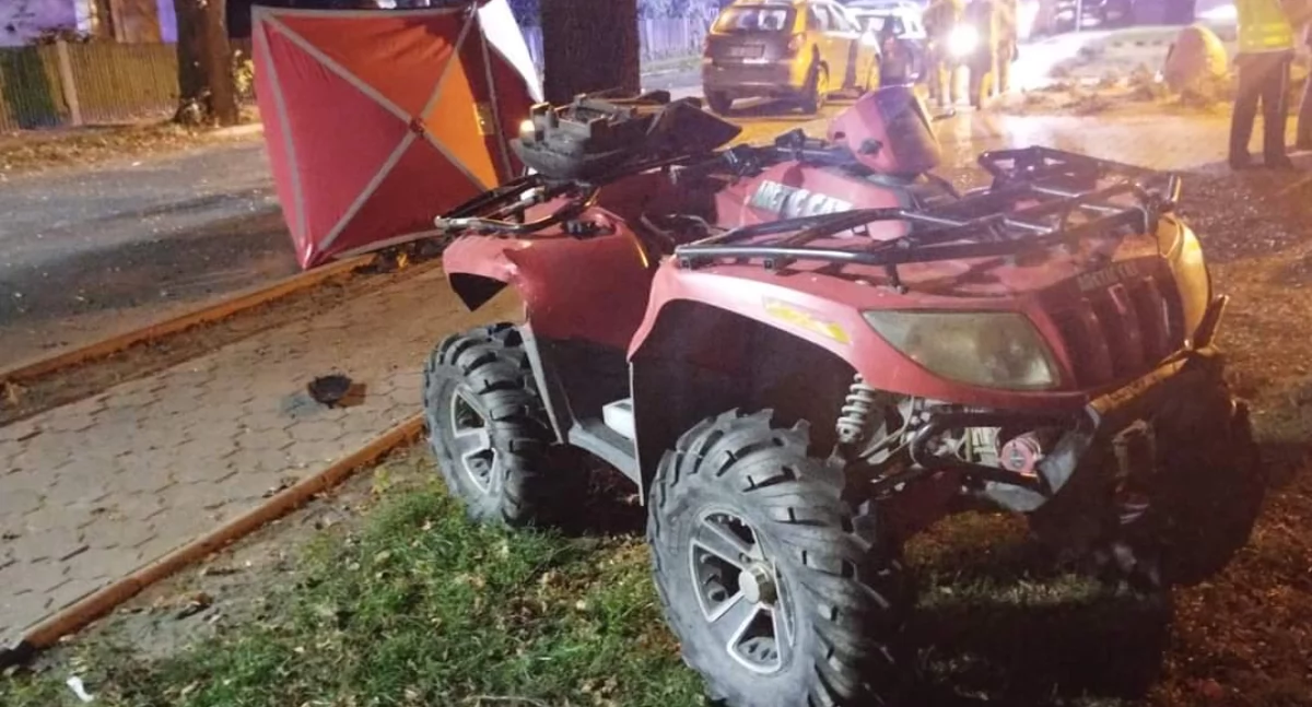 Z Regionu: Tragiczny wypadek quada. Nie żyje 35-letni kierowca 