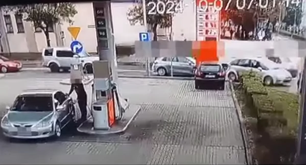 Bezmyślny rajd kierowcy Citroena w centrum Wrześni. 3 tysiące kary dla 38-latka! 