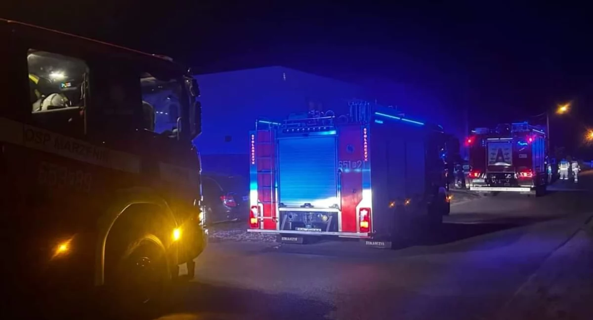 Zadymienie w domu w Słomowie 